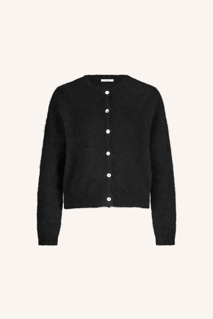 cleo natural cardigan | noir