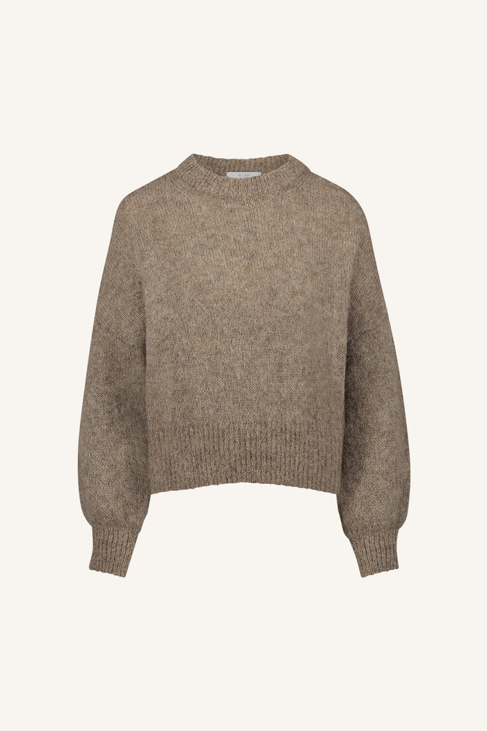 sonny natural pullover | biscuit