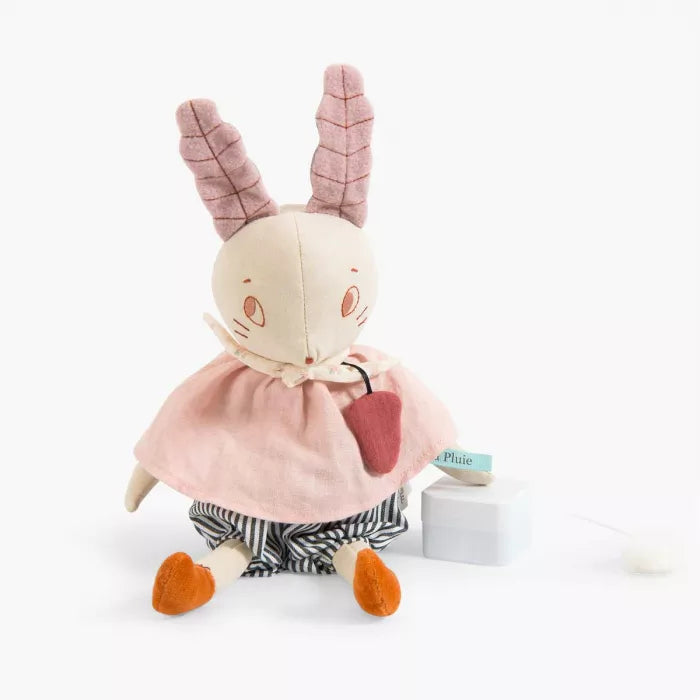 Poupée musicale lapin