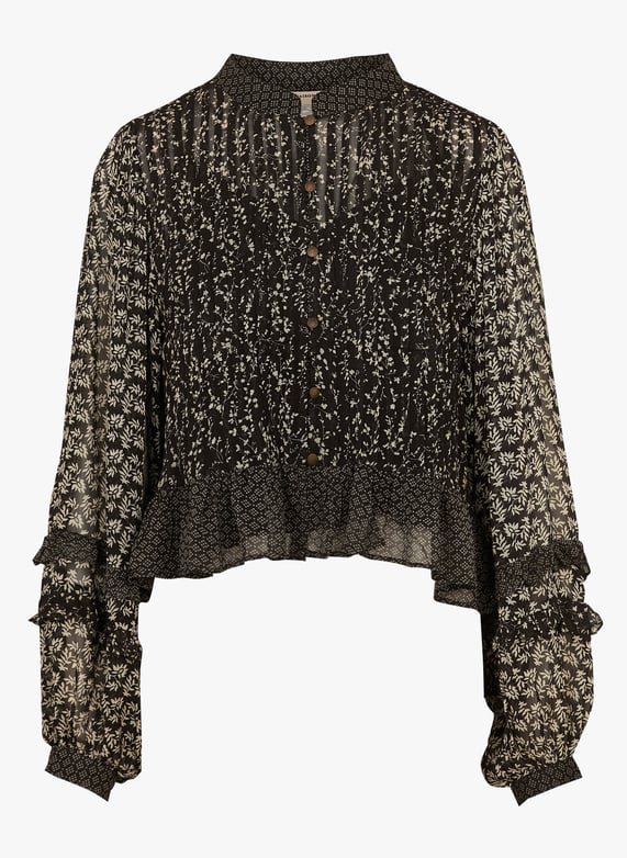 Blouse Catalina Noir (Georgette) AW25