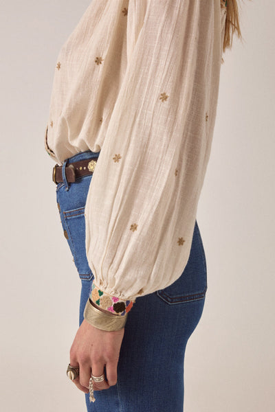 CLEO Blouse - Off White