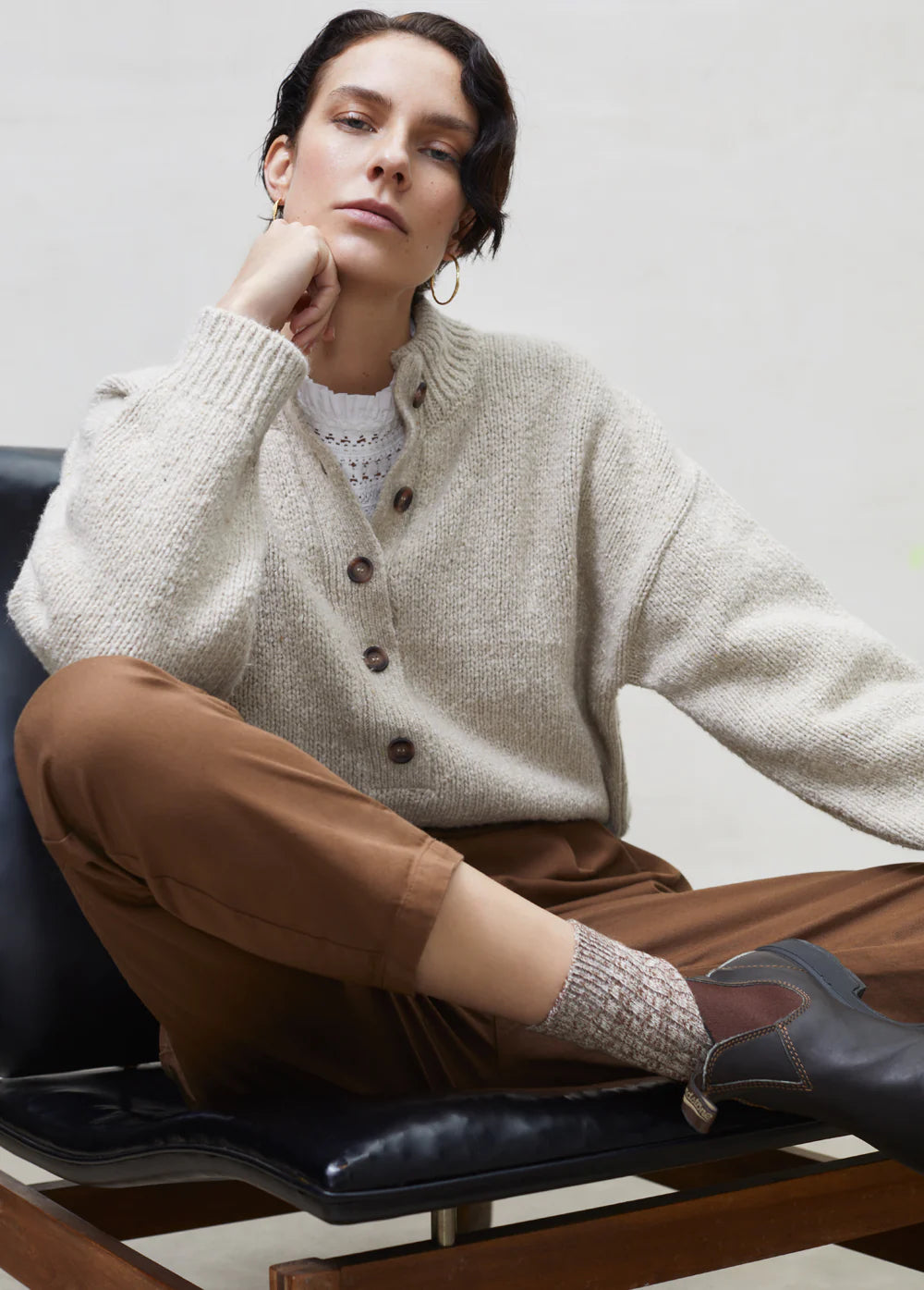 Pull Tirso Henley Sand