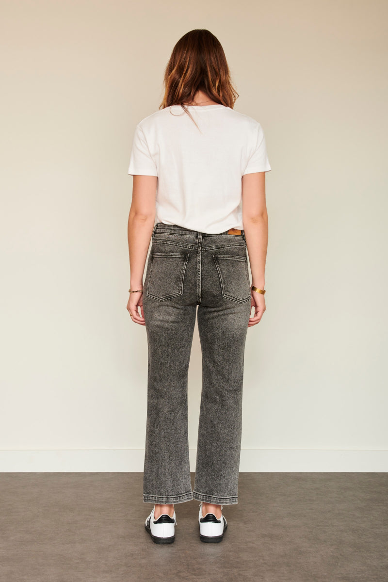 JEANS - THE LINDA BLACK ROSES