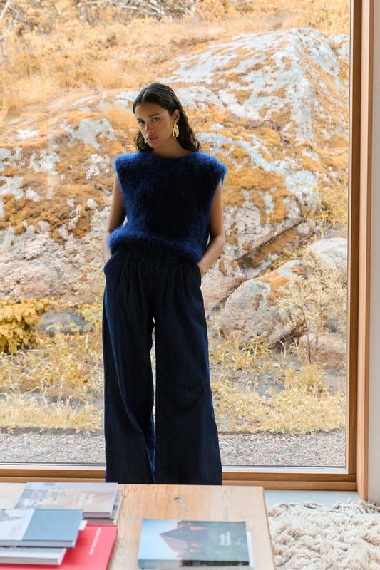 james spencer pull | bleu nuit