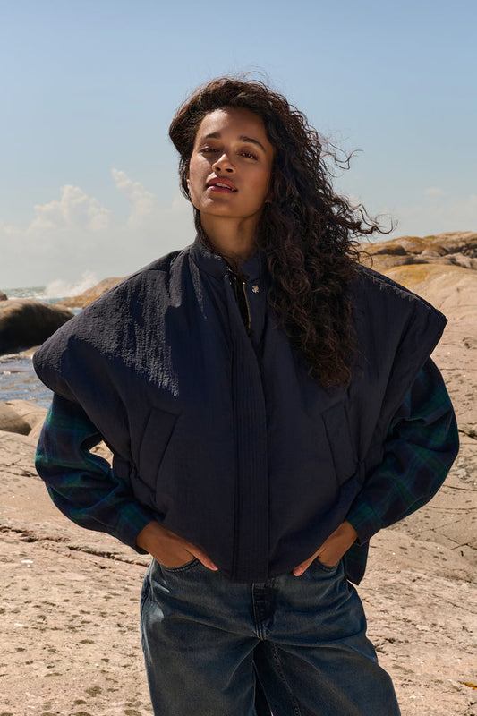 oscar jacket | dark navy