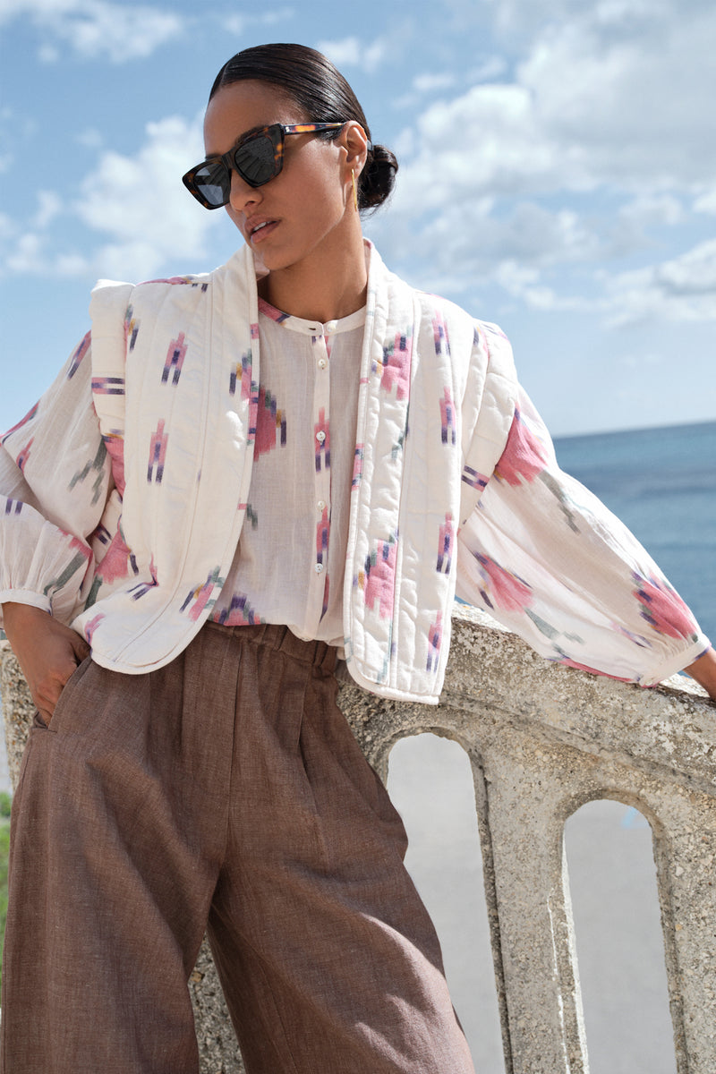 Blouse Becky Ikat - Spring Ikat
