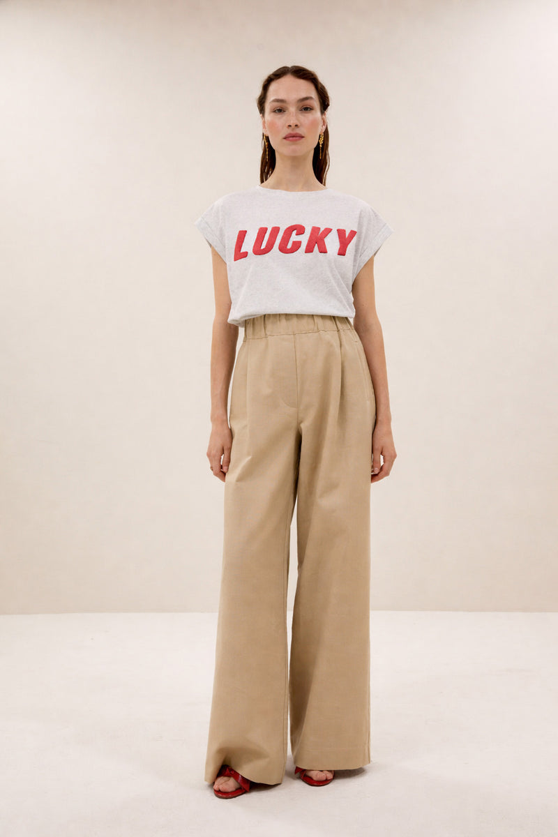 Pantalon Benji Canvas - Sable