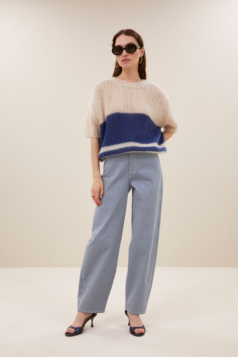 Pullover Nino Vintage Stripe - Marine