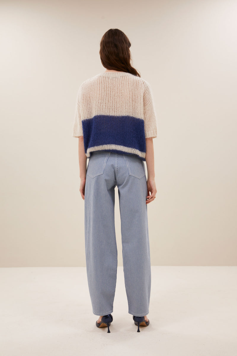 Pullover Nino Vintage Stripe - Marine