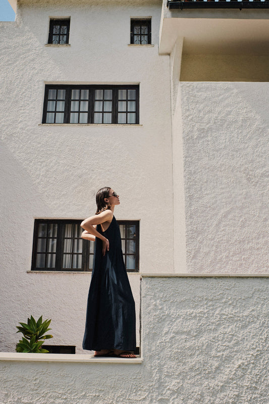 Robe Peggy Twill - Captain Blue