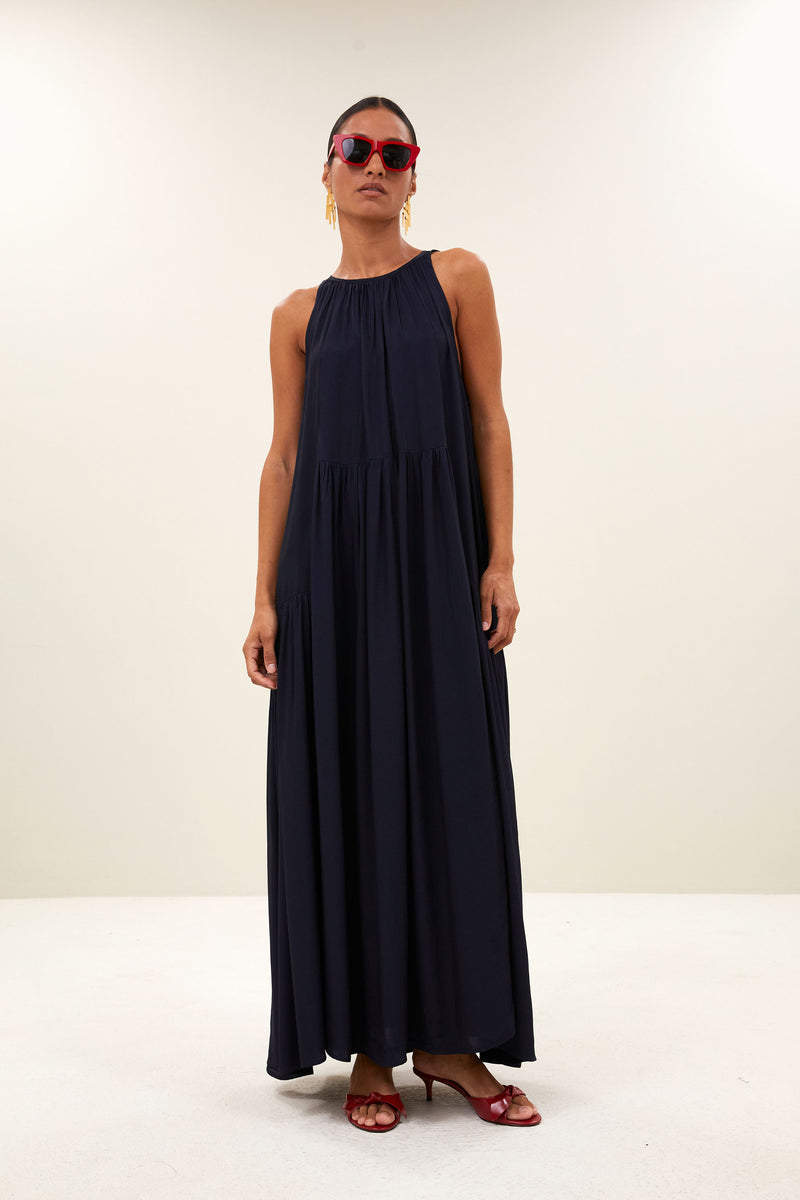 Robe Peggy Twill - Captain Blue