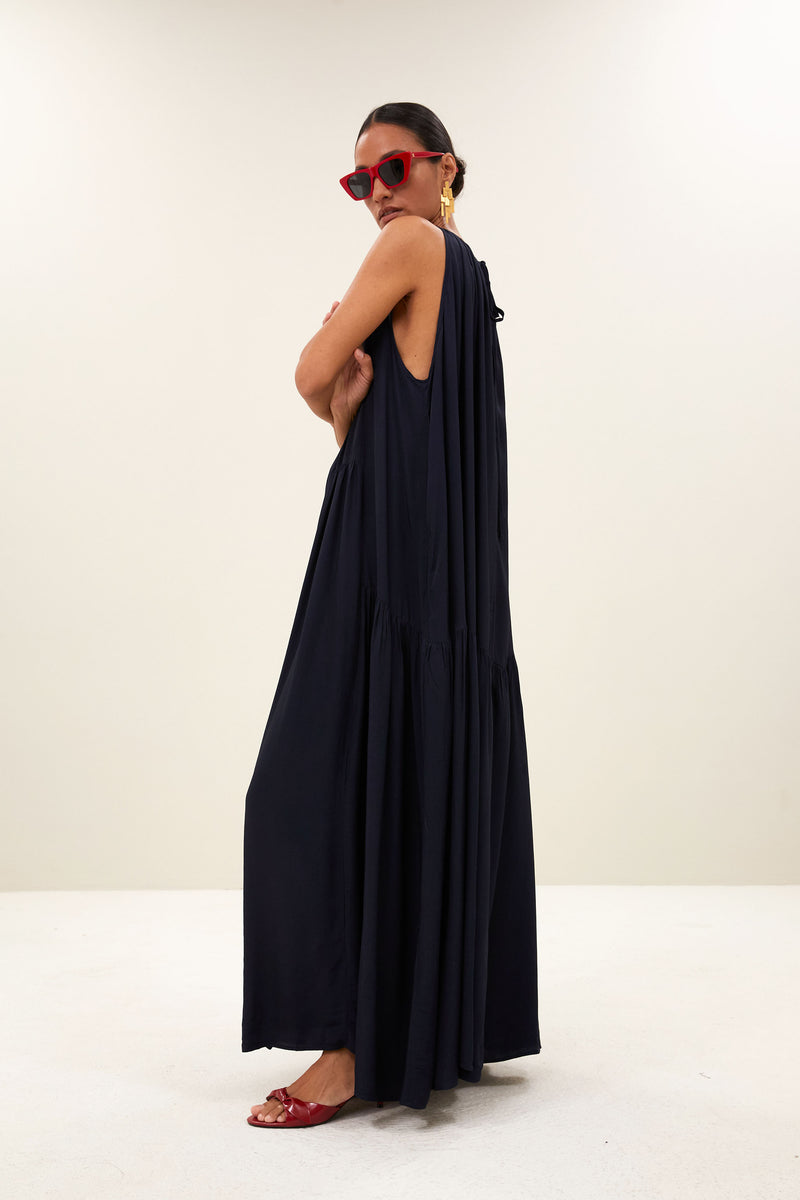 Robe Peggy Twill - Captain Blue
