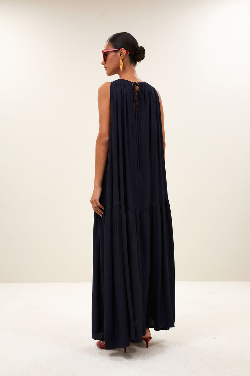 Robe Peggy Twill - Captain Blue