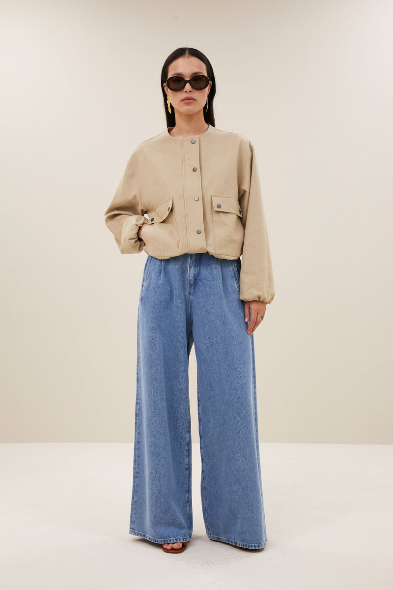 Veste Maggie Canvas - Sable