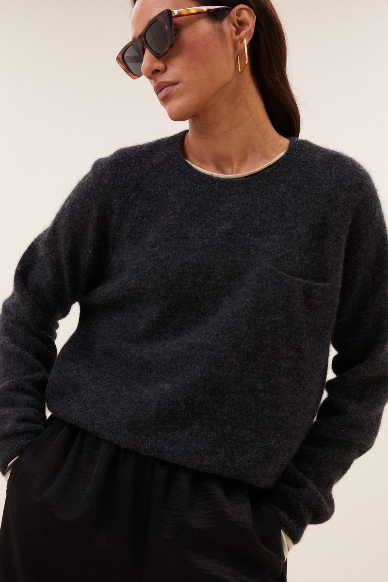 Pull polly I Dark Grey Melee