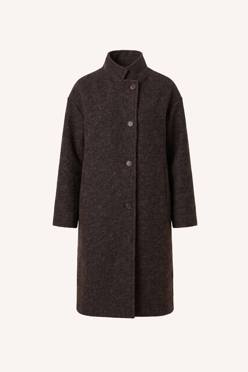 Manteau Macy Melange - Brown Melee