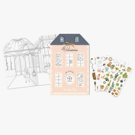 Cahier stickers Les Parisiennes - 20 pages