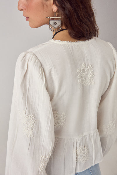 SALMA Blouse - Panna Cotta