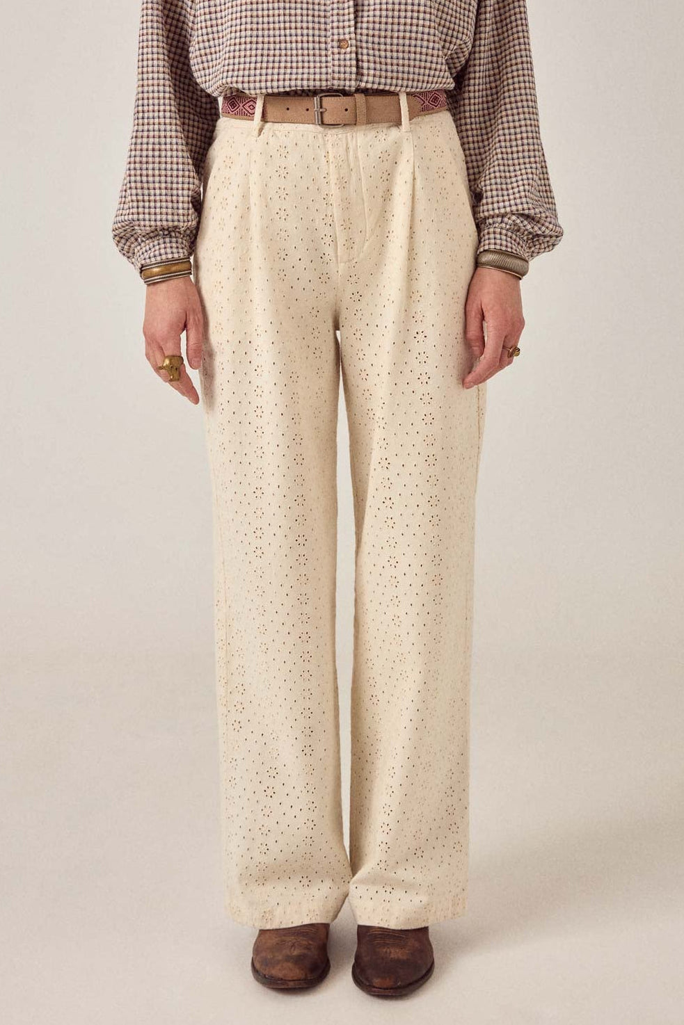 THEODORE Pantalon Shell - Maison Hotel SS26