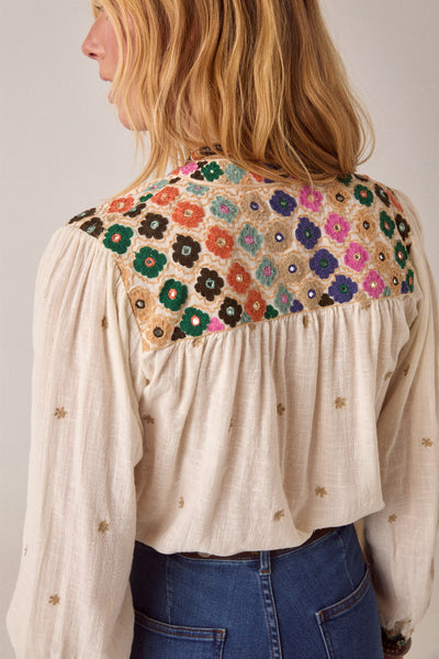 CLEO Blouse - Off White