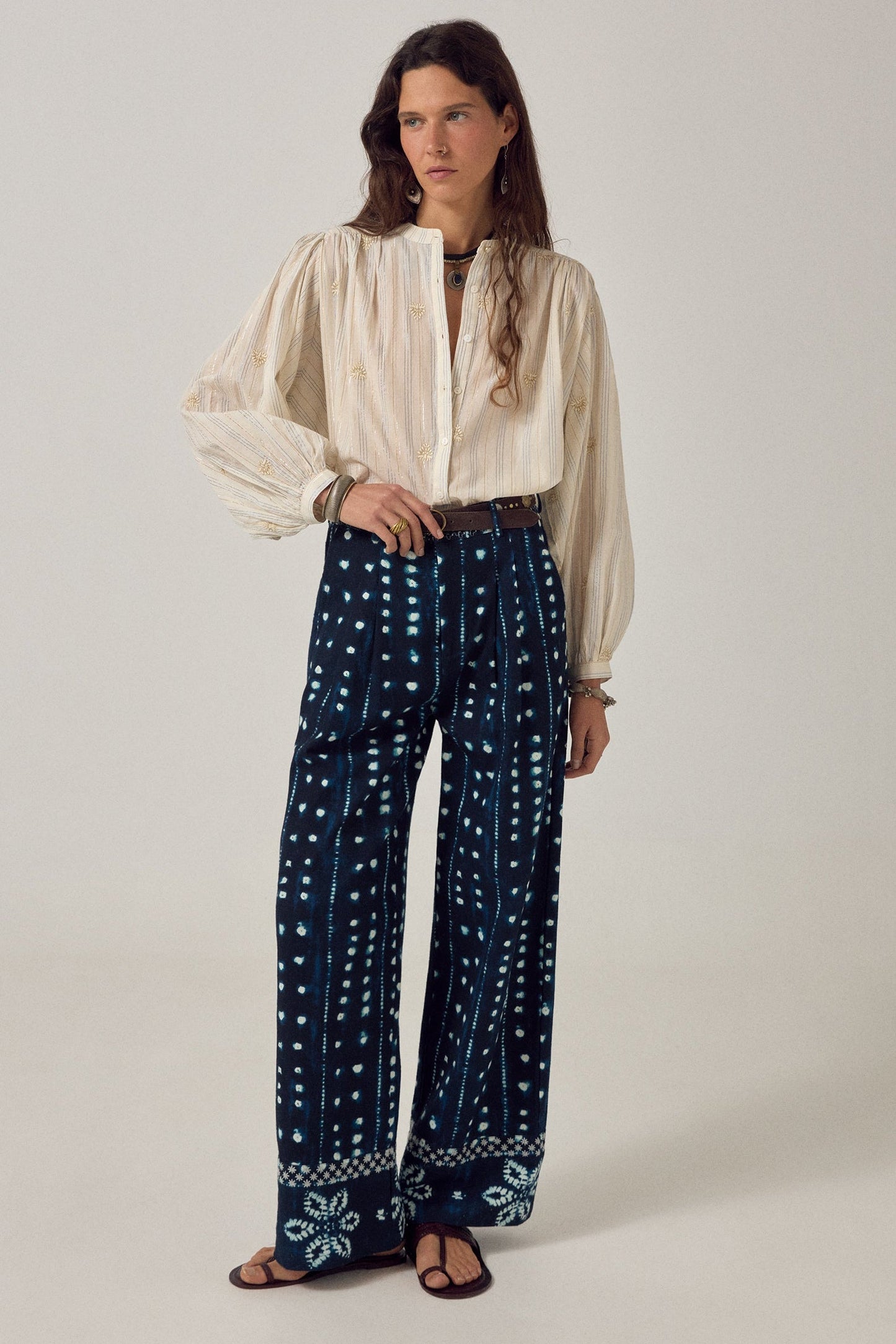 CAROLINE Blouse Off White - Maison Hotel SS26