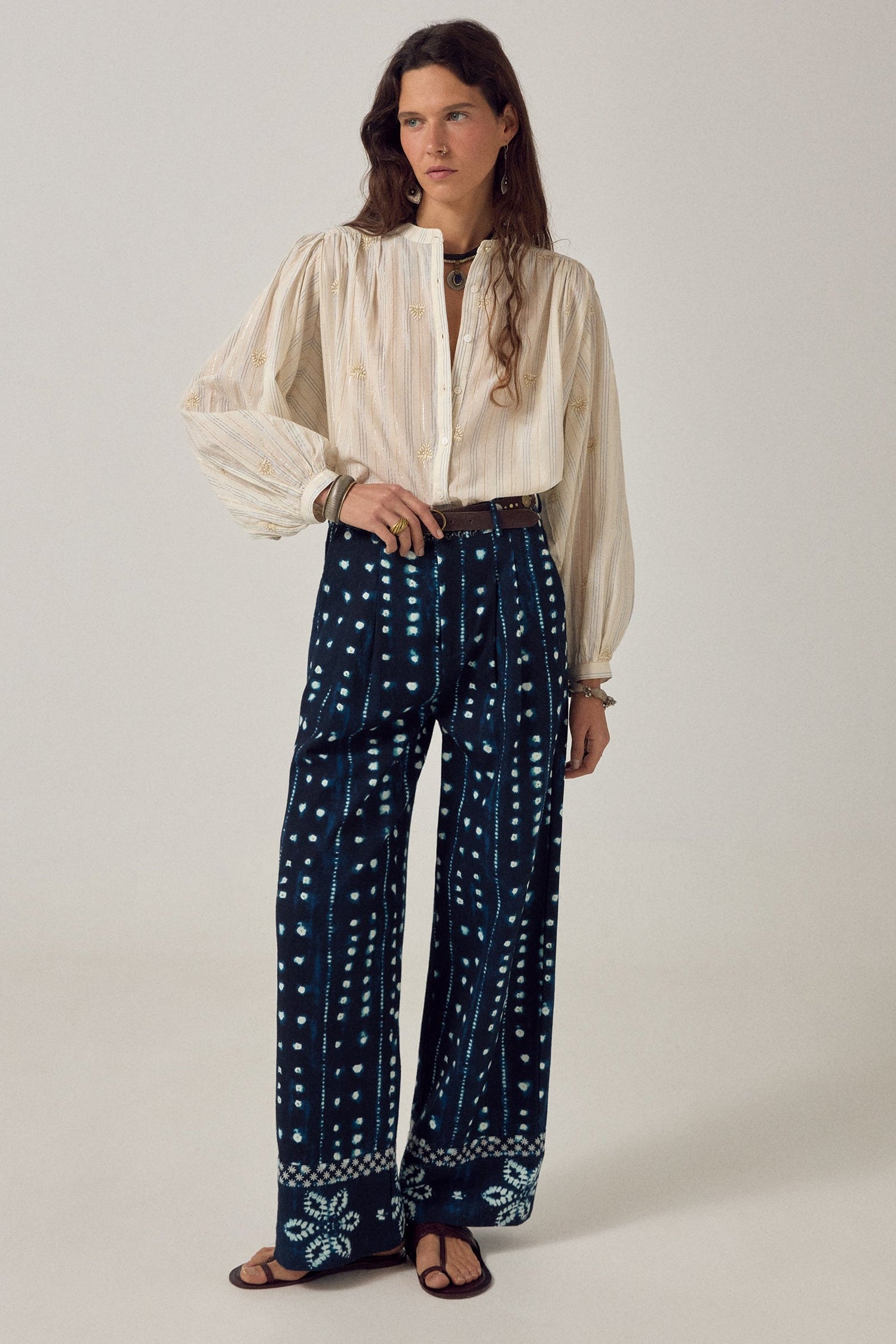 CAROLINE Blouse Off White - Maison Hotel SS26