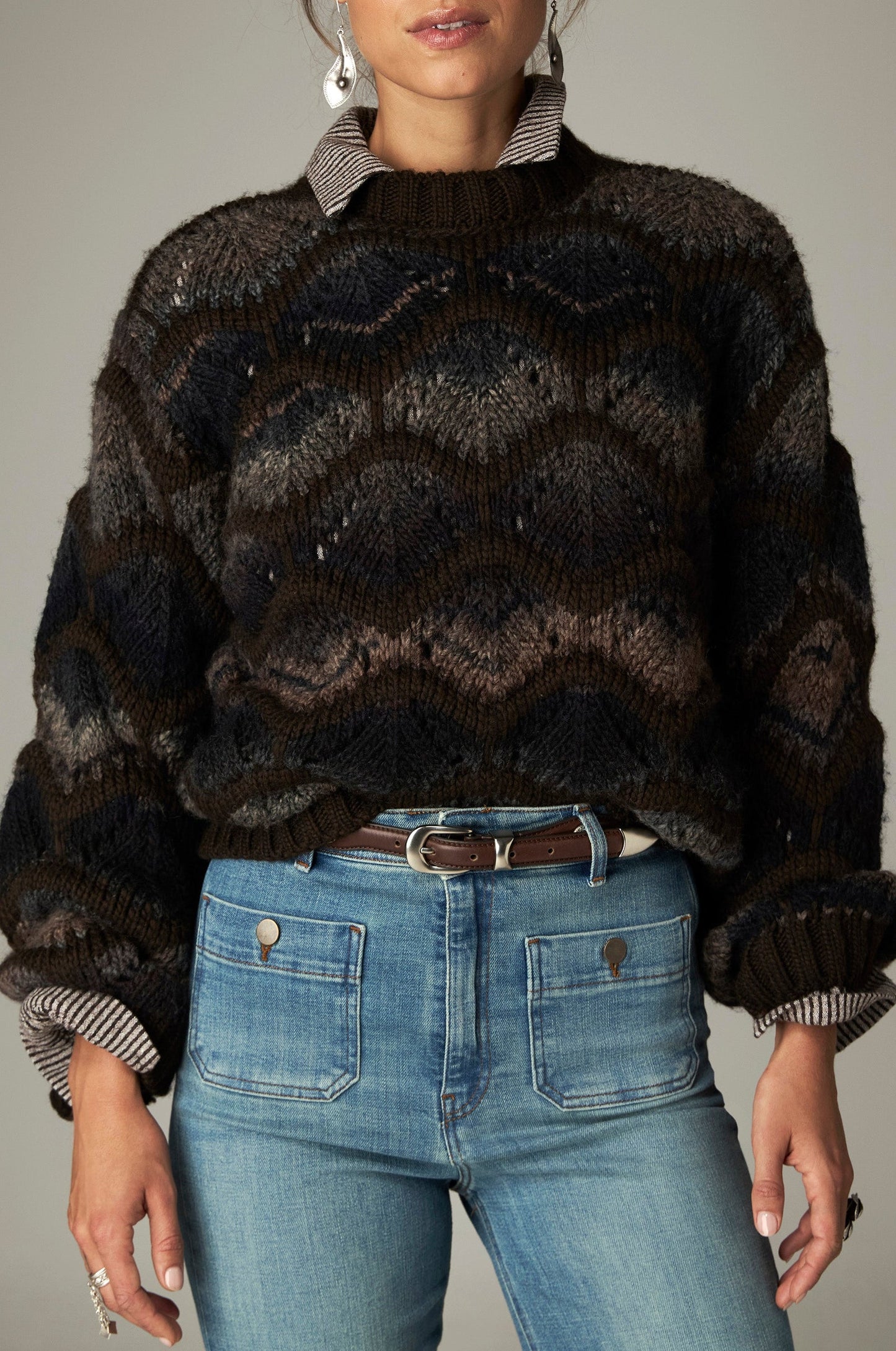 Pull Marcela Frosted Earth
