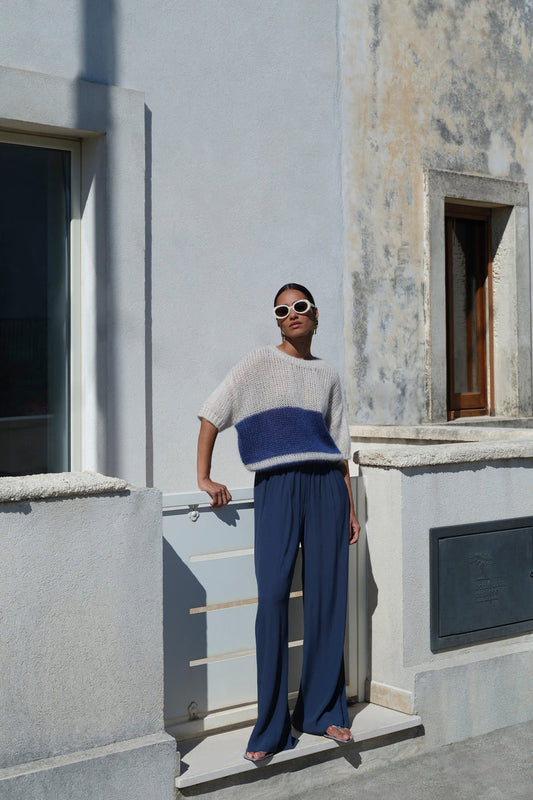 Pullover Nino Vintage Stripe - Marine
