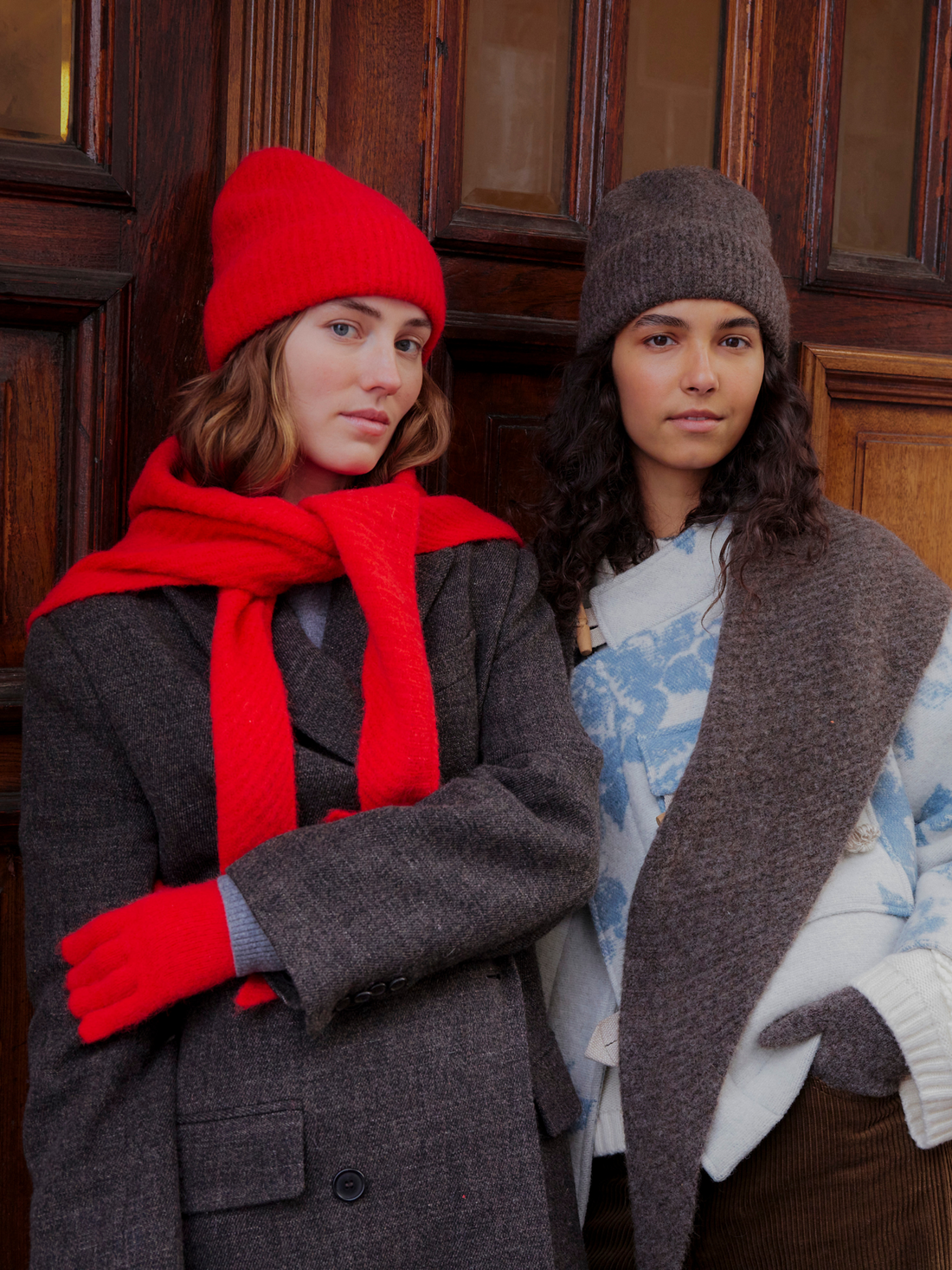 Foulard Triangle Alpaca-Laine