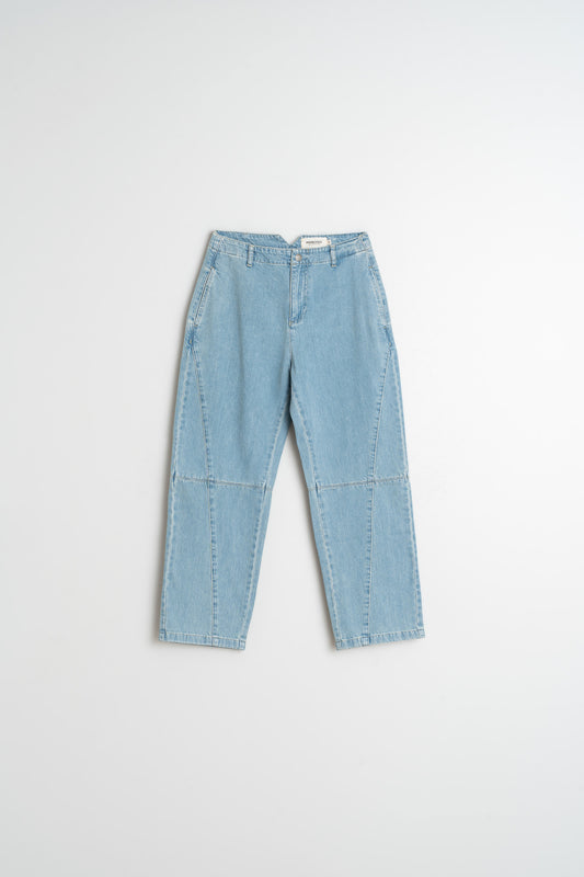 PANTALON EN JEAN CARROT