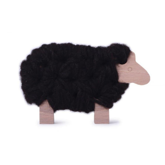 Woody Le Mouton laine Marron