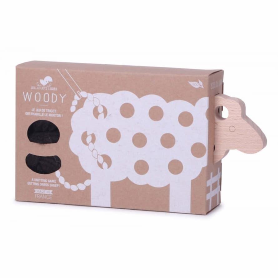 Woody Le Mouton laine Marron
